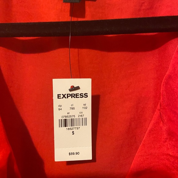 Express Red Dress 👗 - Picture 6 of 6